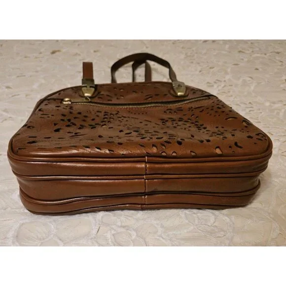 Patricia Nash Rovina Laser Lace Leather Purse Bag-Florence NWT Msrp. $299.95 - Picture 7 of 16